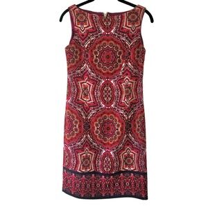 Maggy London Medallion Print Shift Dress